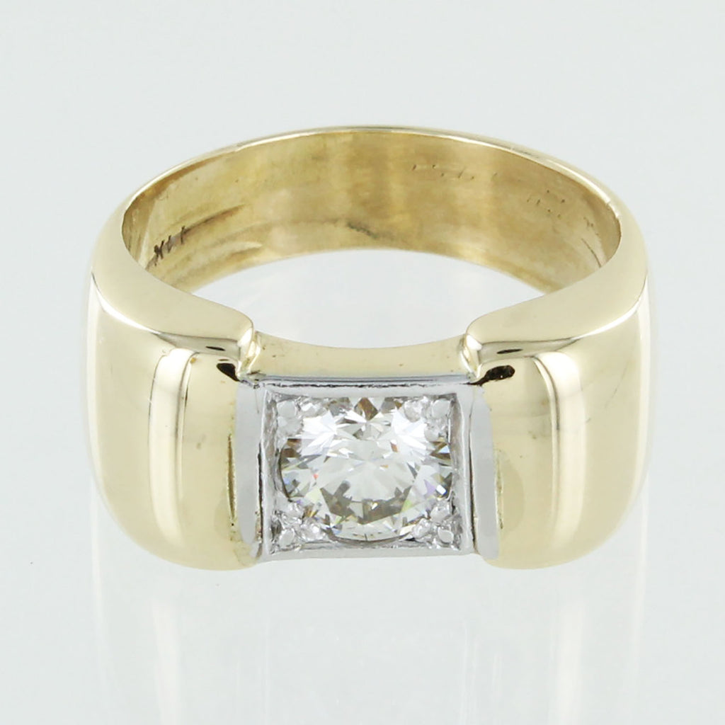 Natural Engagement Men's Diamond Ring, Size: Custom at Rs 38650 in Surat